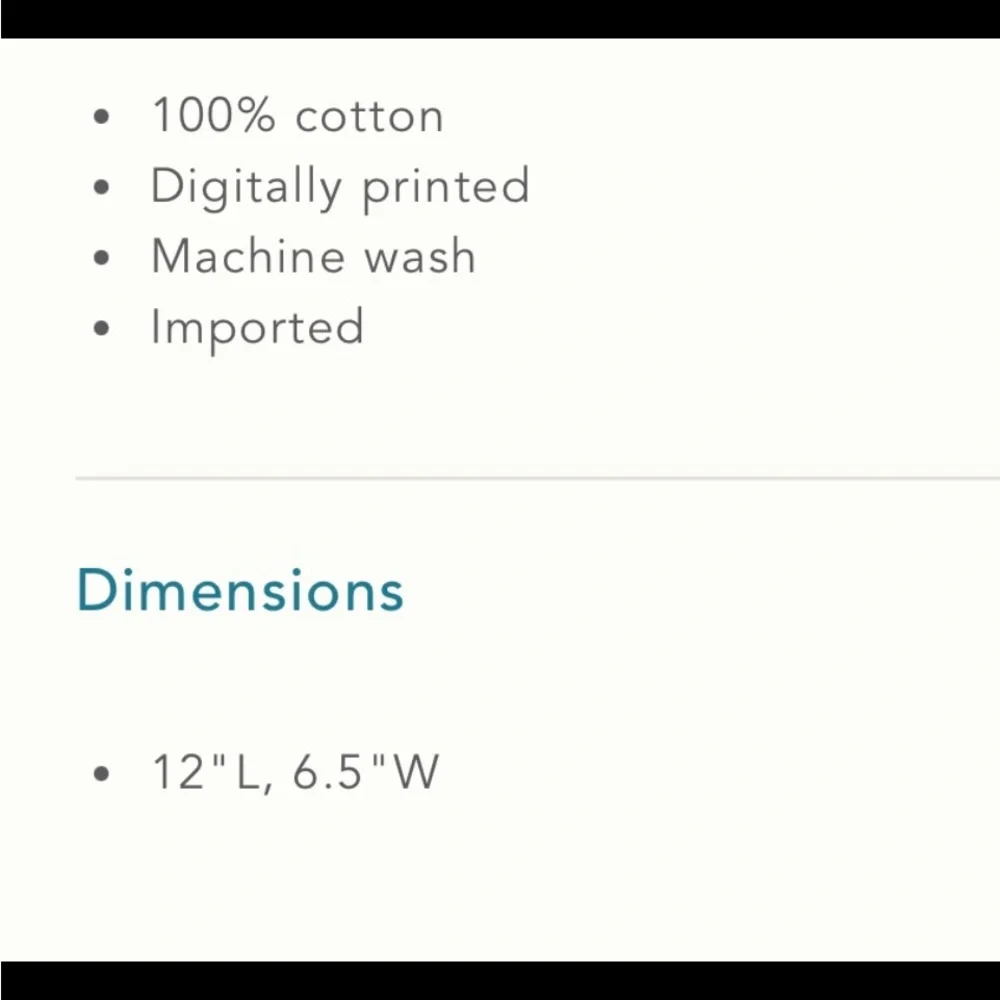 Anthropologie Elle Apron. Strawberry Print Oven Mitt - Picture 2 of 2